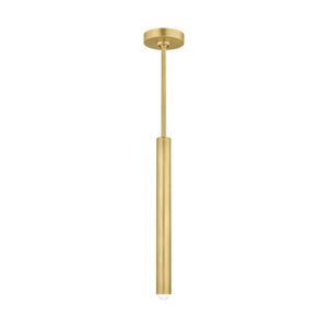 Visual Comfort Modern - 700TDEBL16NB-LED927 - LED Pendant - Ebell - Natural Brass