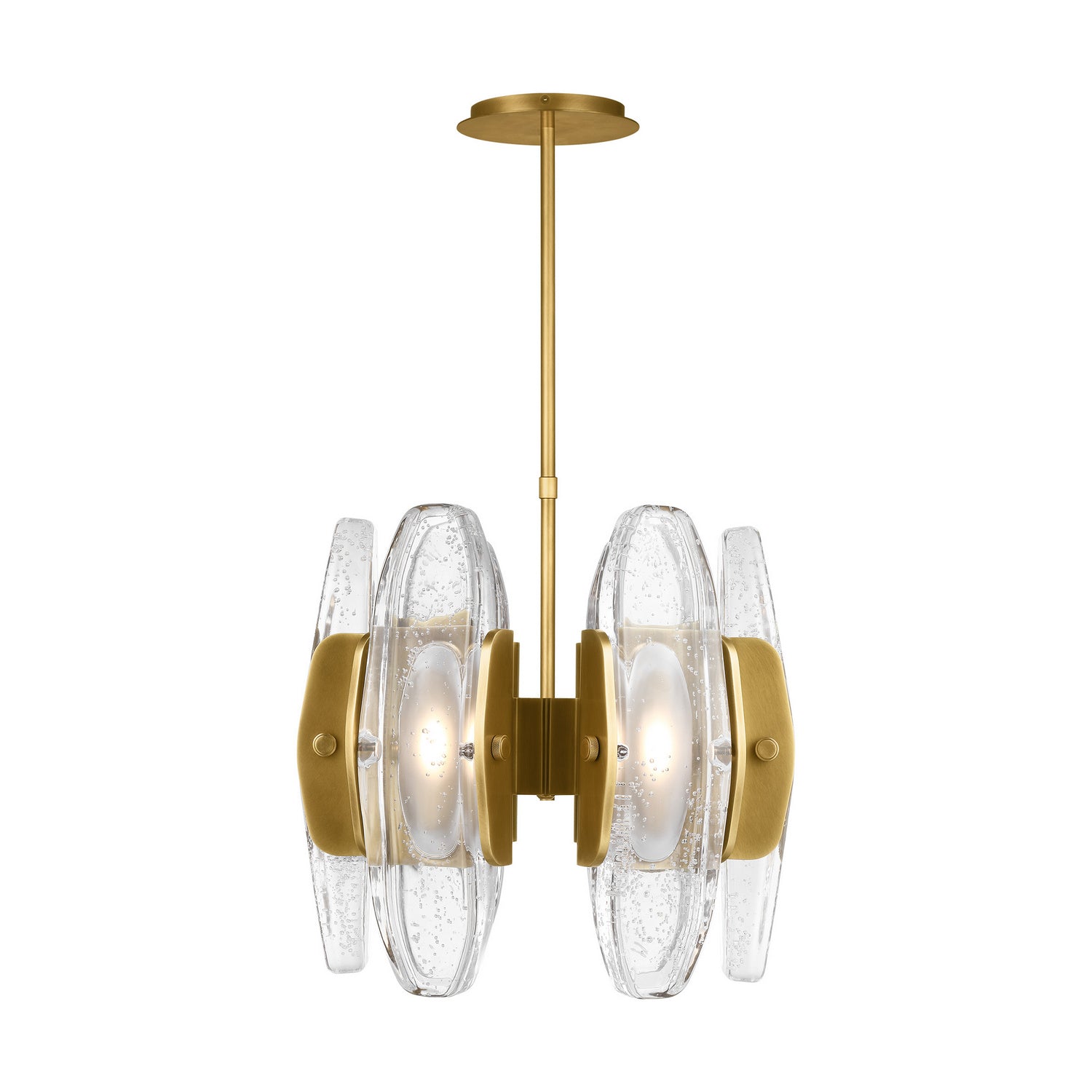 Visual Comfort Modern - 700WYT6BR-LED927 - LED Chandelier - Wythe - Plated Brass