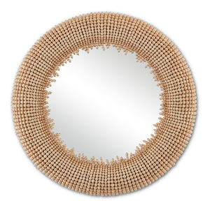 Currey and Company - 1000-0107 - Mirror - Jeanie - Beige/Mirror