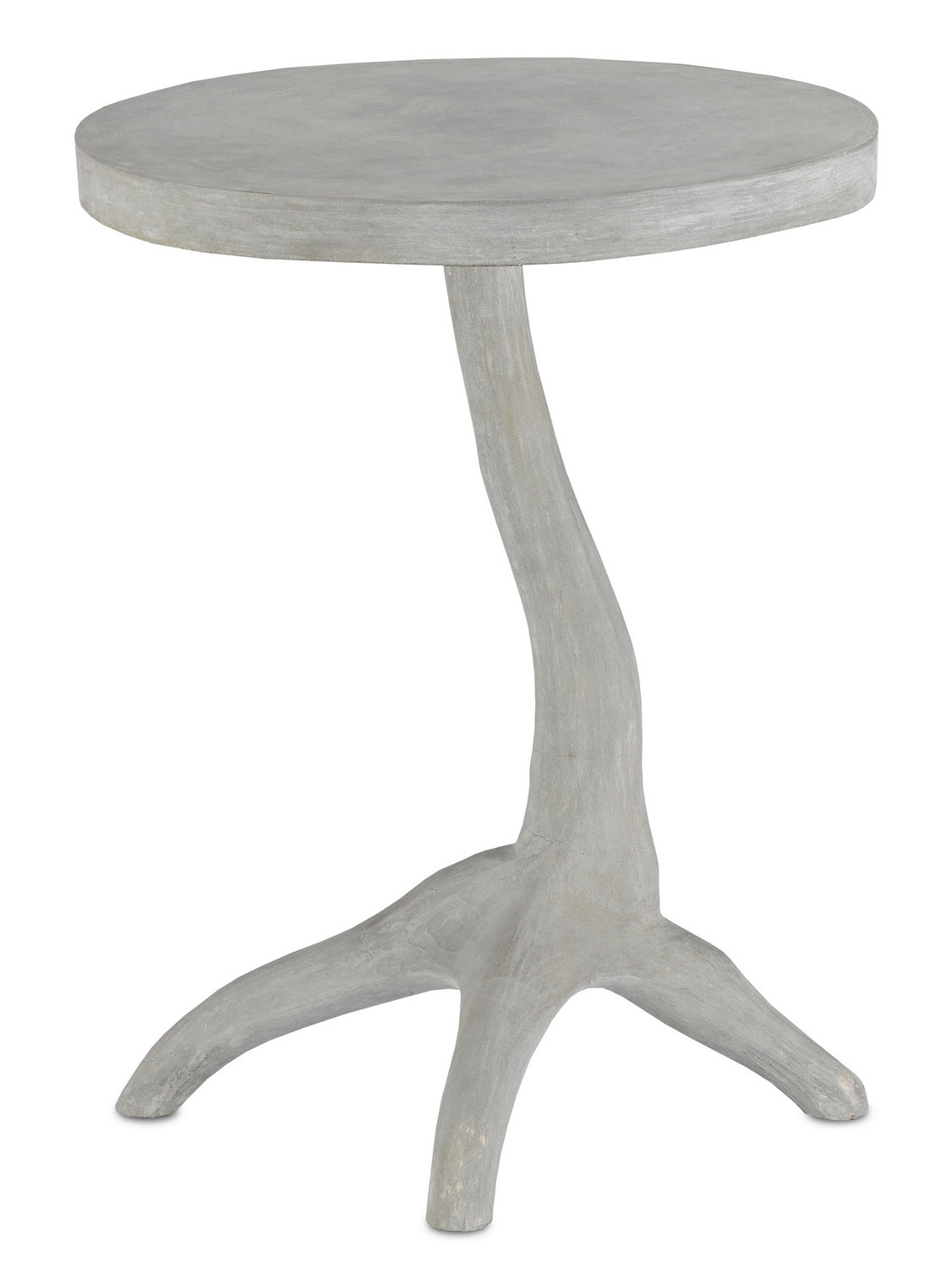 Currey and Company - 2000-0021 - Accent Table - Isko - Portland/Faux Bois