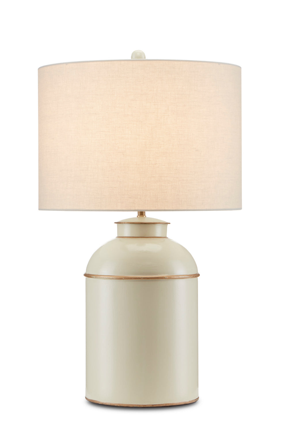 Currey and Company - 6000-0704 - One Light Table Lamp - London - Ivory/Gold