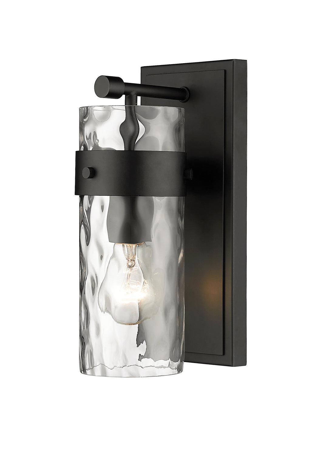 Z-Lite - 3035-1V-MB - One Light Wall Sconce - Fontaine - Matte Black