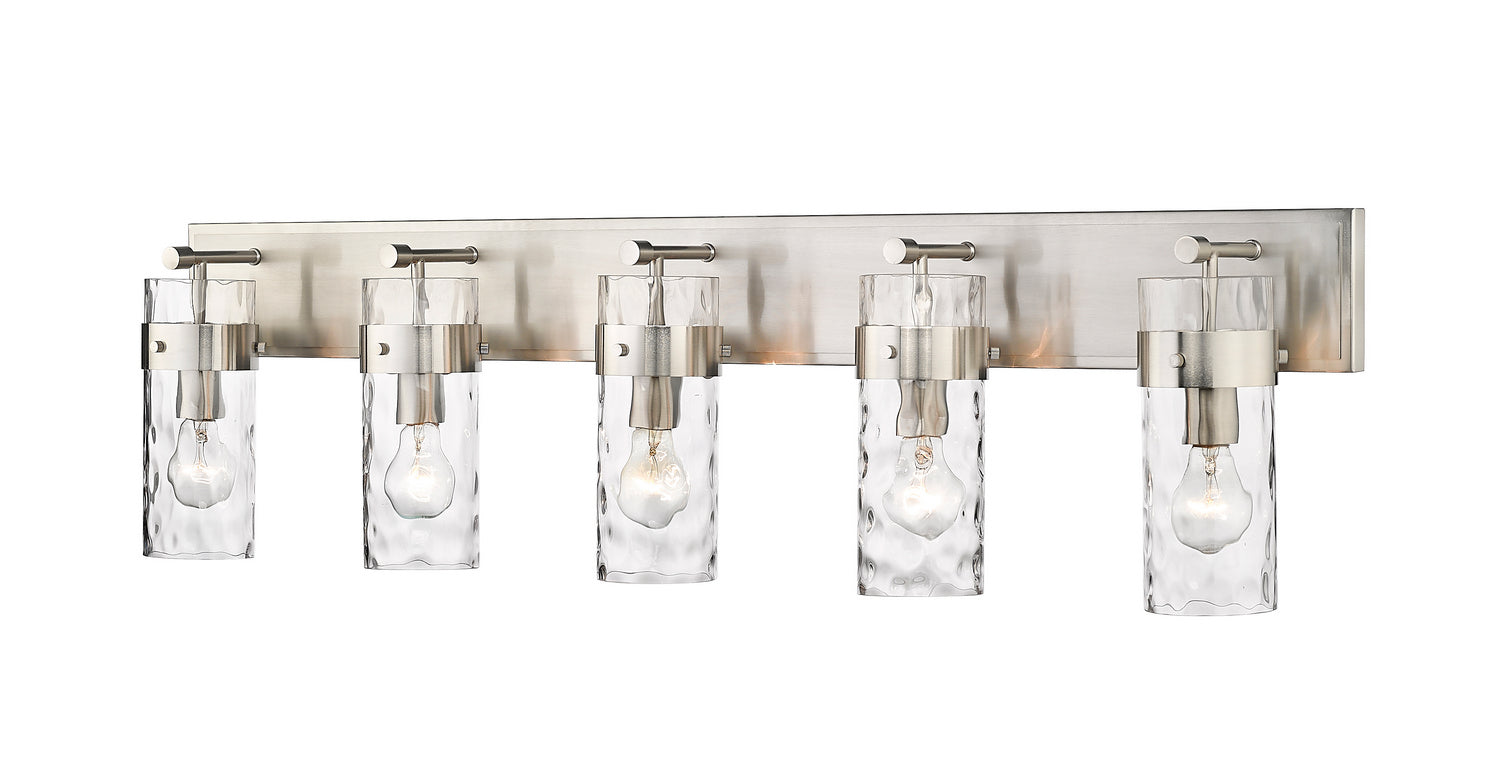 Z-Lite - 3035-5V-BN - Five Light Vanity - Fontaine - Brushed Nickel