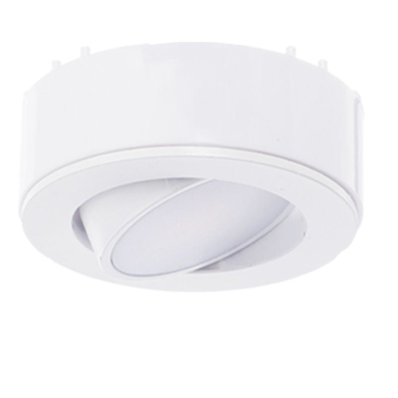 Westgate - PL120ADJ-30K-WH - Puck Light - White