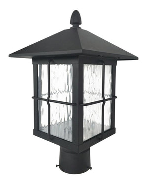 Westgate - PML-MCT-BK - LED Post Mount Lantern - Black