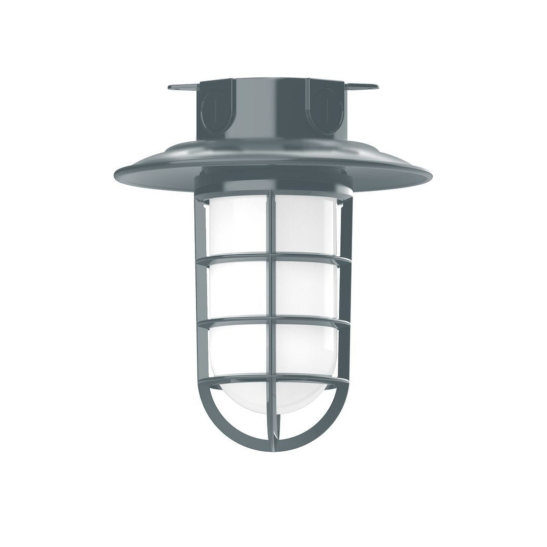 Montclair Light Works - FMC052-40 - One Light Flush Mount - Vaportite - Slate Gray