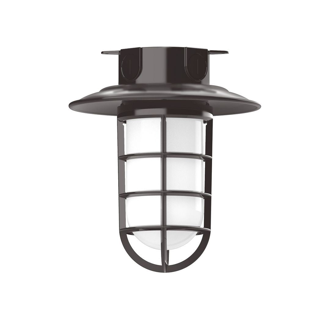 Montclair Light Works - FMC052-51 - One Light Flush Mount - Vaportite - Architectural Bronze