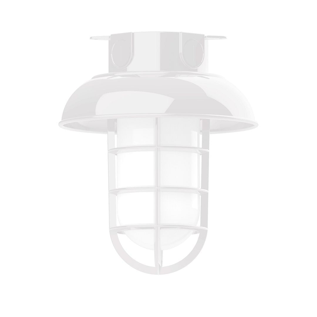 Montclair Light Works - FMC060-44 - One Light Flush Mount - Vaportite - White