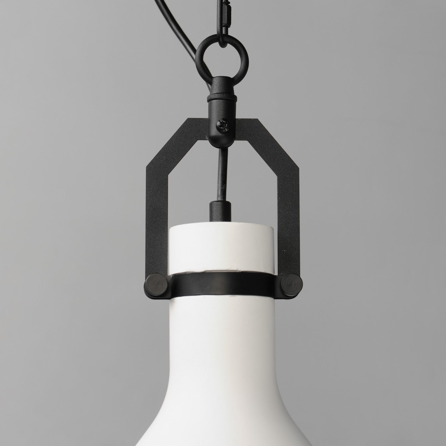 Maxim - 12383WTBK - One Light Pendant - Lumi - Black