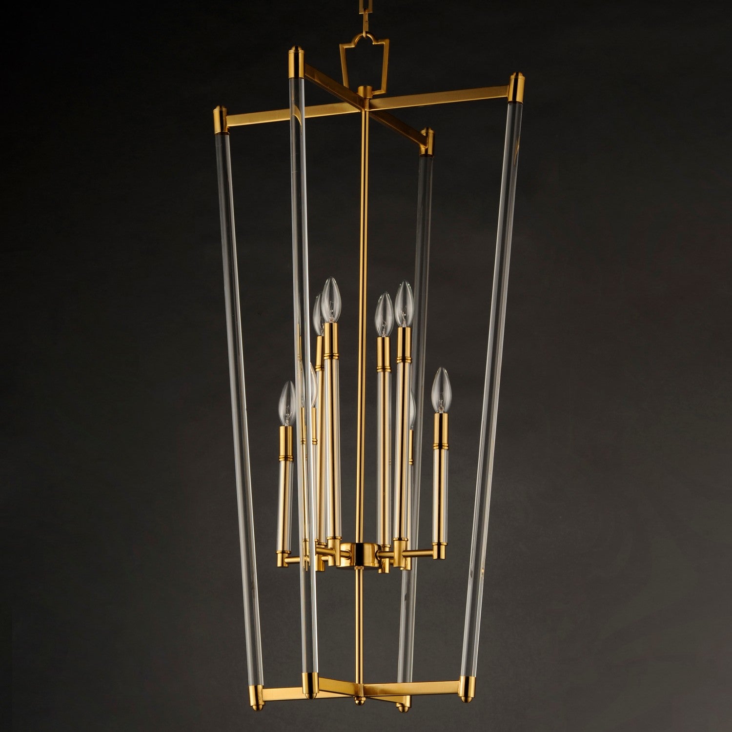 Maxim - 16102CLHR - Eight Light Pendant - Lucent - Heritage