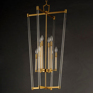 Maxim - 16102CLHR - Eight Light Pendant - Lucent - Heritage