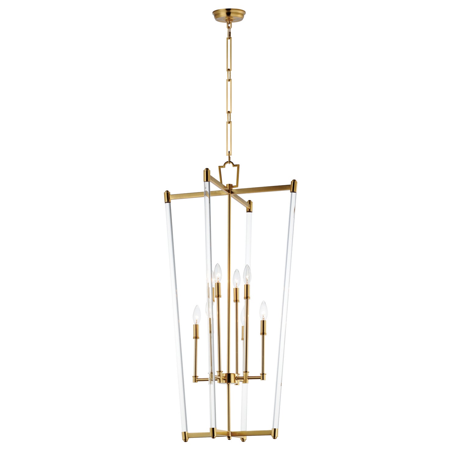 Maxim - 16102CLHR - Eight Light Pendant - Lucent - Heritage