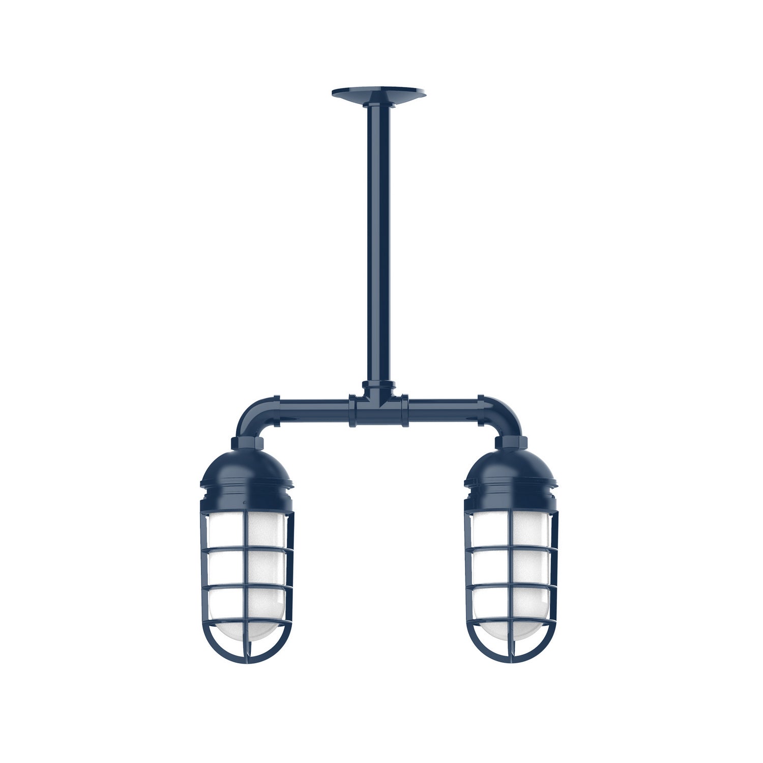 Montclair Light Works - MSA050-50 - Two Light Pendant - Vaportite - Navy