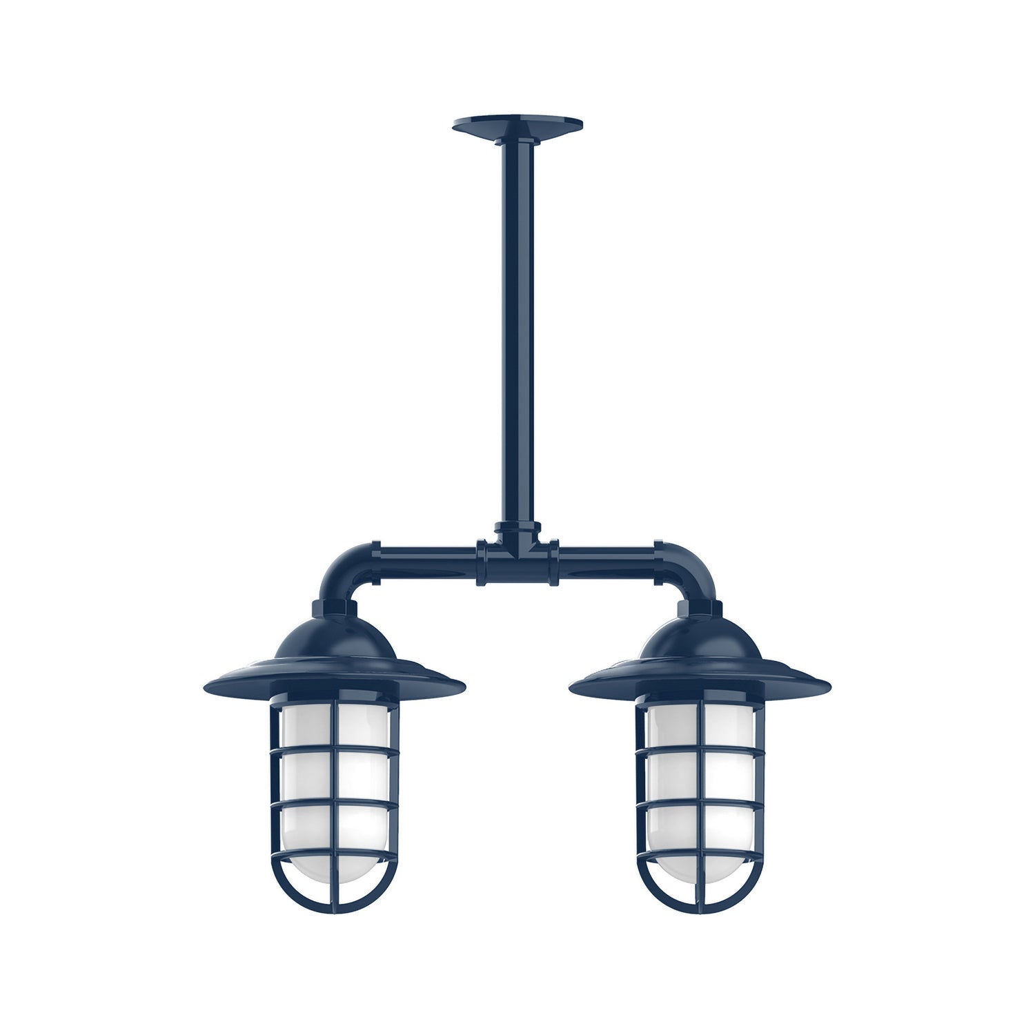 Montclair Light Works - MSA052-50 - Two Light Pendant - Vaportite - Navy