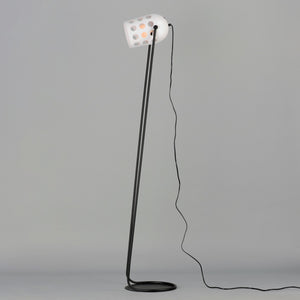 Maxim - 21249WTBK - One Light Floor Lamp - Dottie - Black