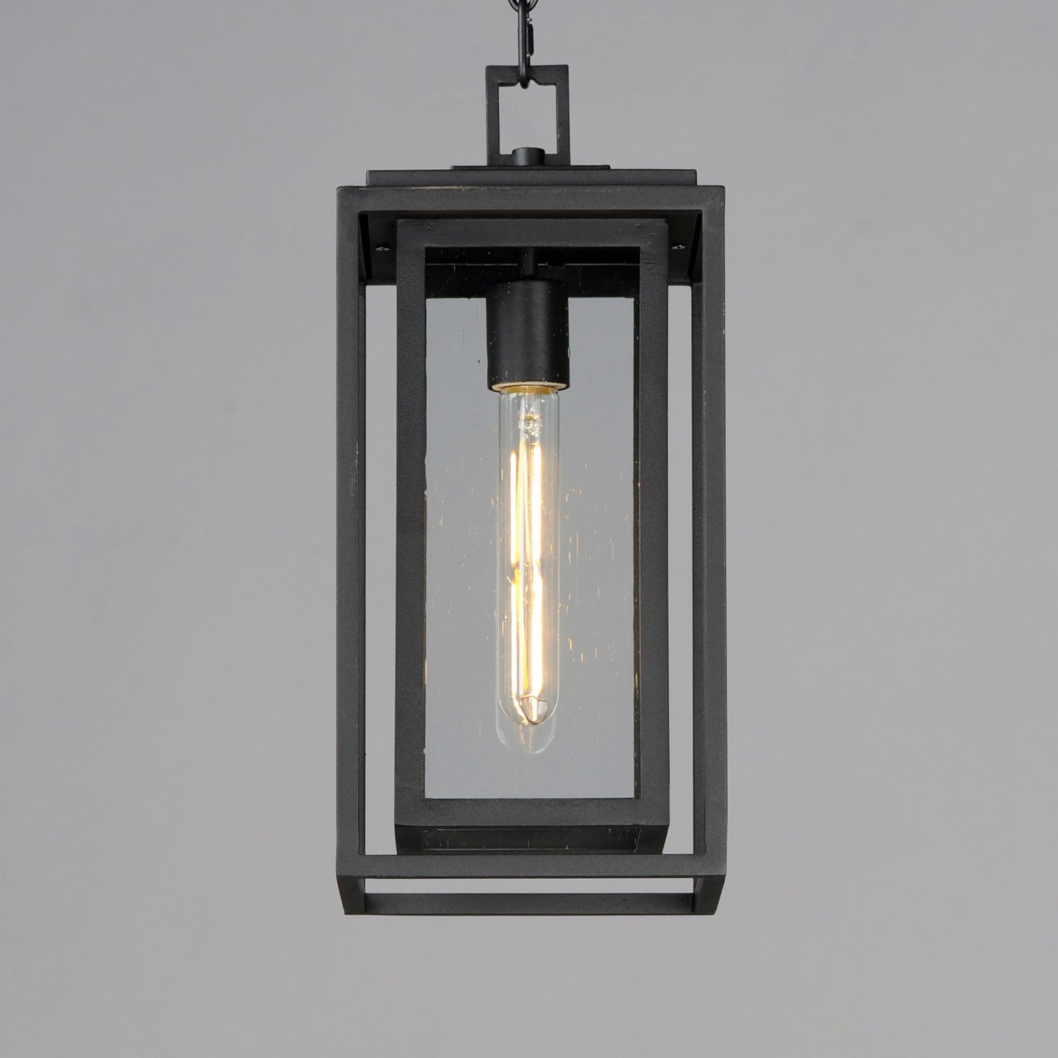 Maxim - 3039CDBK - One Light Outdoor Pendant - Cabana - Black