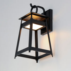 Maxim - 30744BK - LED Outdoor Wall Sconce - Pagoda - Black