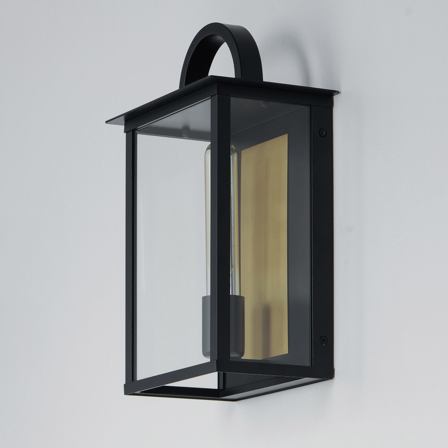 Maxim - 30752CLBK - One Light Outdoor Wall Sconce - Manchester - Black