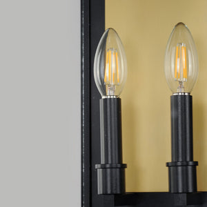 Maxim - 30754CLBK - Two Light Outdoor Wall Sconce - Manchester - Black