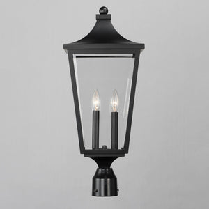 Maxim - 40230CLBK - Two Light Outdoor Post Lantern - Sutton Place VX - Black