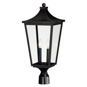 Maxim - 40230CLBK - Two Light Outdoor Post Lantern - Sutton Place VX - Black