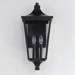 Maxim - 40235CLBK - Two Light Outdoor Wall Sconce - Sutton Place VX - Black