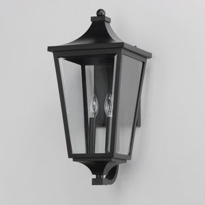 Maxim - 40235CLBK - Two Light Outdoor Wall Sconce - Sutton Place VX - Black