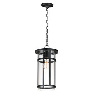 Maxim - 40629CLBK - One Light Outdoor Pendant - Clyde Vivex - Black