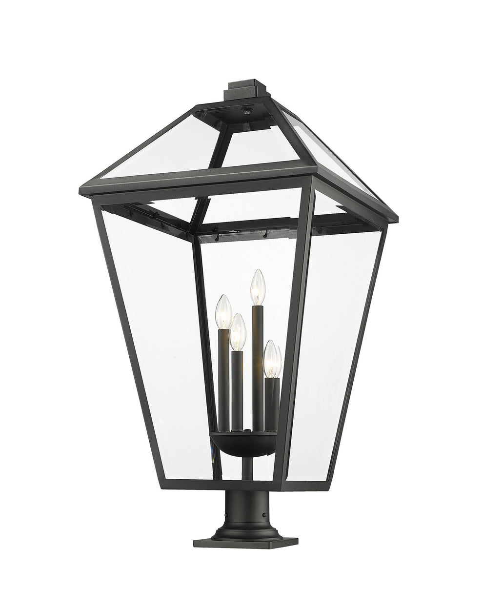 Z-Lite - 579PHXLXR-533PM-BK - Four Light Outdoor Pier Mounted Fixture - Talbot - Black