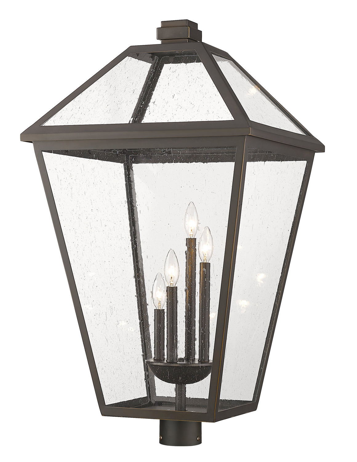 Z-Lite - 579PHXLXR-ORB - Four Light Outdoor Post Mount Fixture - Talbot - Oil Rubbed Bronze