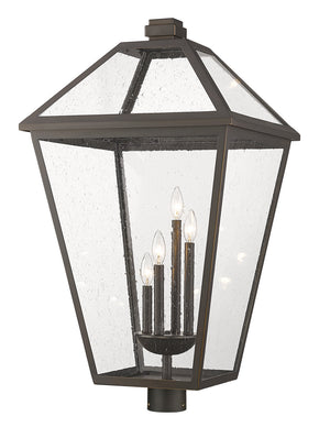 Z-Lite - 579PHXLXR-ORB - Four Light Outdoor Post Mount Fixture - Talbot - Oil Rubbed Bronze