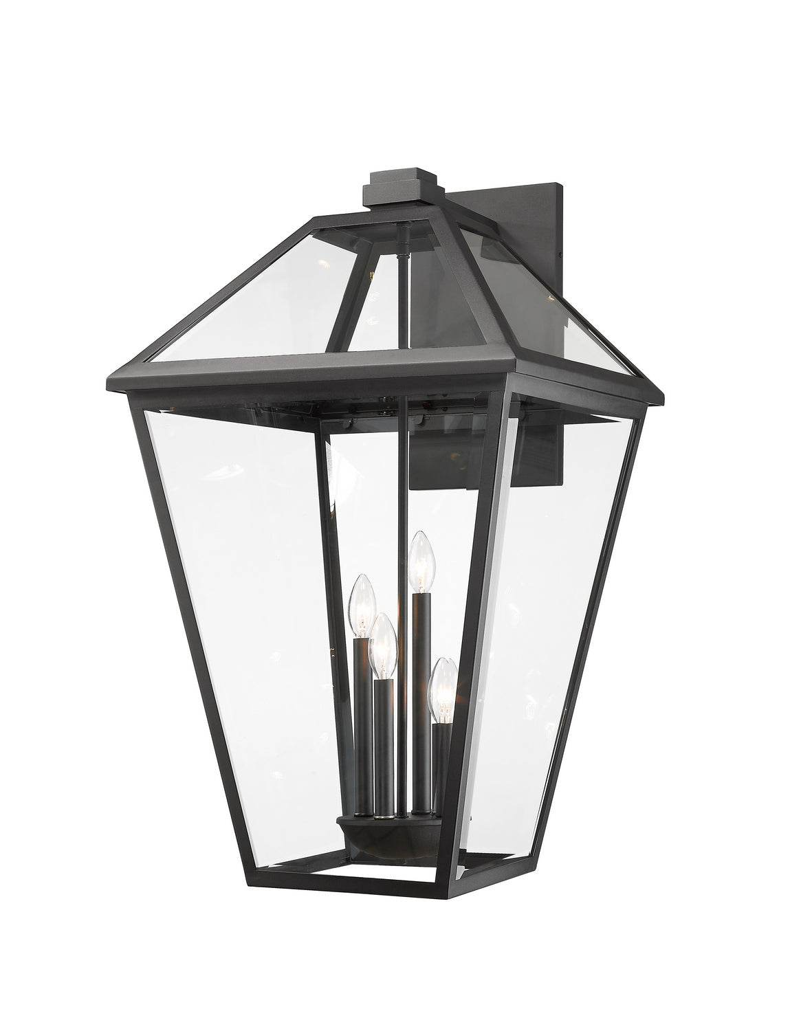 Z-Lite - 579XLX-BK - Four Light Outdoor Wall Light - Talbot - Black