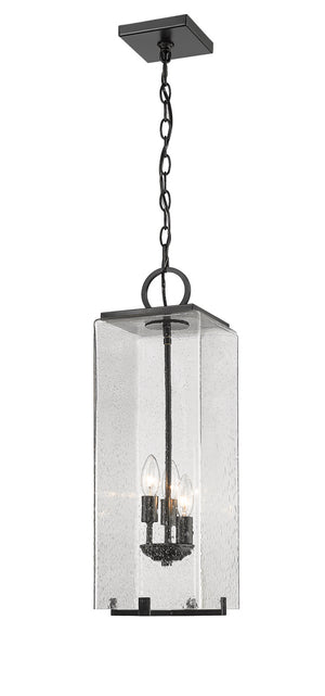 Z-Lite - 592CHB-BK - Three Light Outdoor Chain Mount Ceiling Fixture - Sana - Black