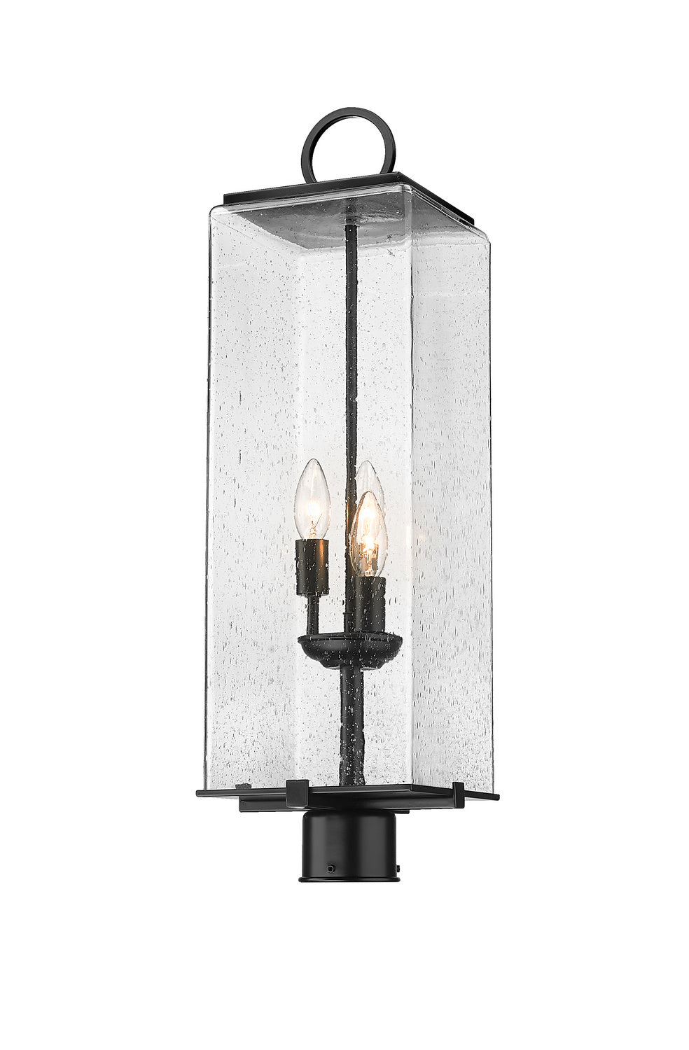 Z-Lite - 592PHBR-BK - Three Light Outdoor Post Mount Fixture - Sana - Black