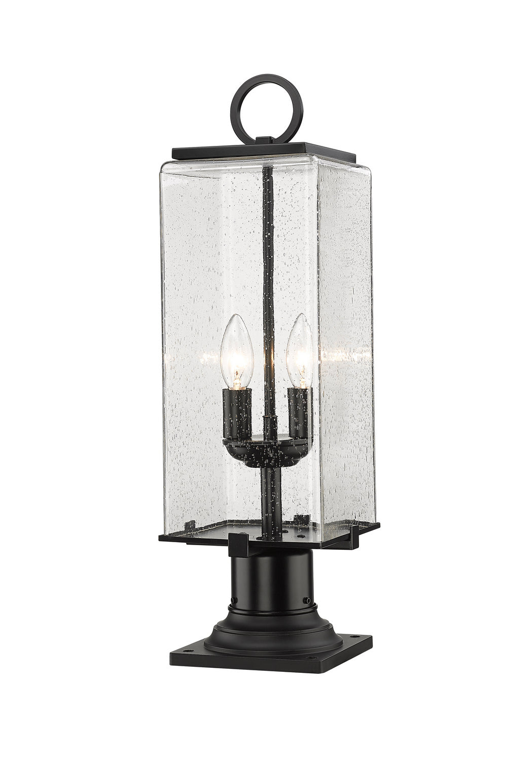 Z-Lite - 592PHMR-533PM-BK - Two Light Outdoor Pier Mounted Fixture - Sana - Black