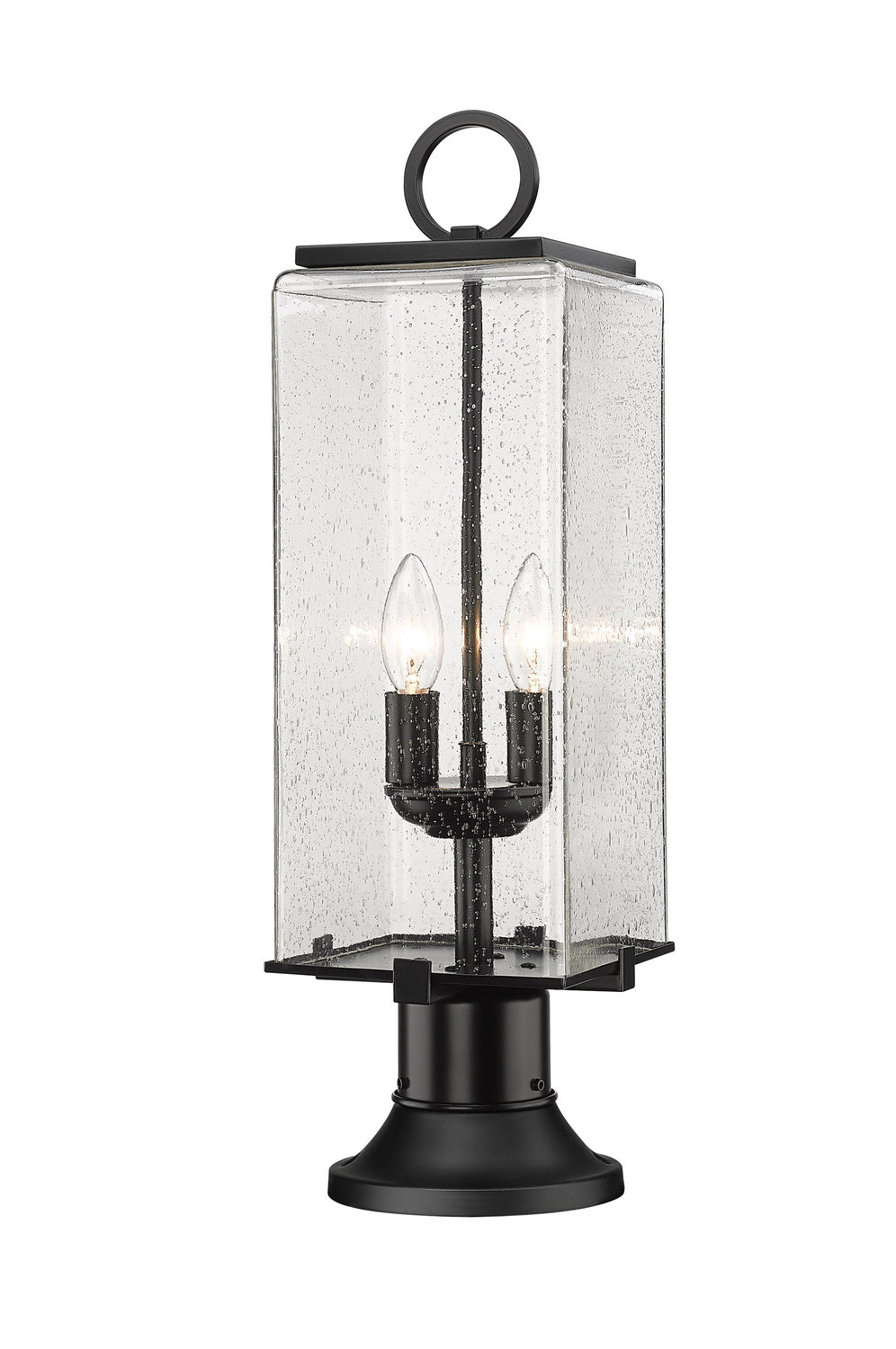 Z-Lite - 592PHMR-553PM-BK - Two Light Outdoor Pier Mounted Fixture - Sana - Black