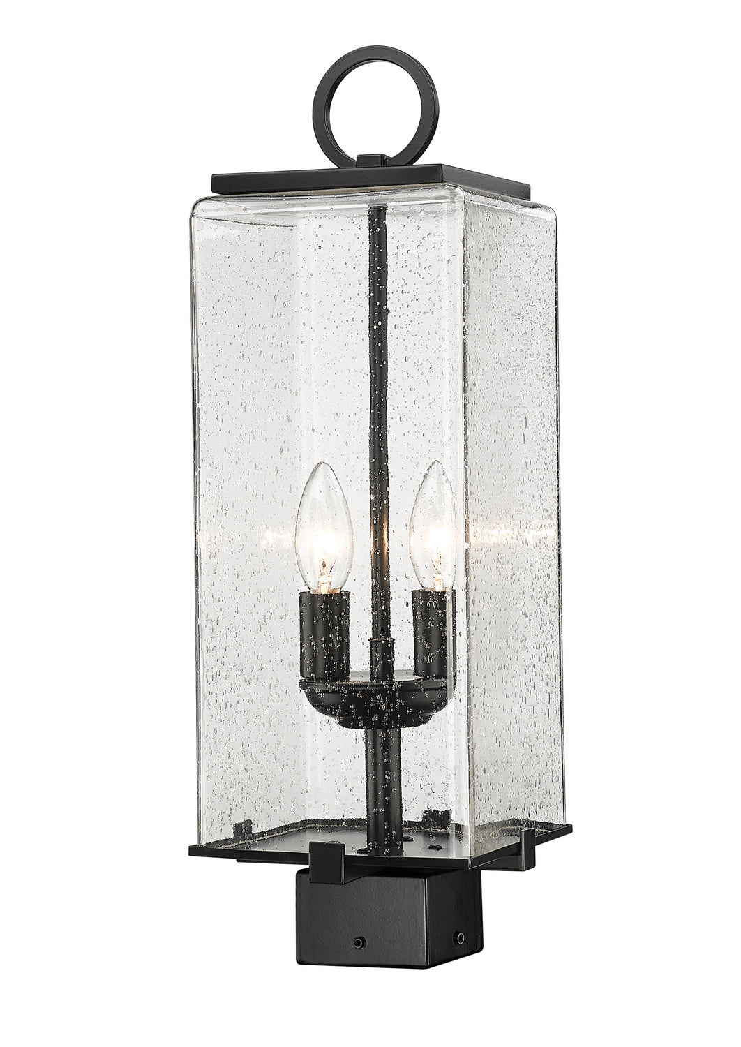 Z-Lite - 592PHMS-BK - Two Light Outdoor Post Mount Fixture - Sana - Black