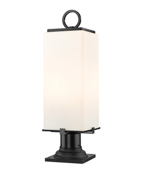 Z-Lite - 593PHMR-533PM-BK - Two Light Outdoor Pier Mounted Fixture - Sana - Black