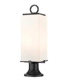 Z-Lite - 593PHMR-553PM-BK - Two Light Outdoor Pier Mounted Fixture - Sana - Black
