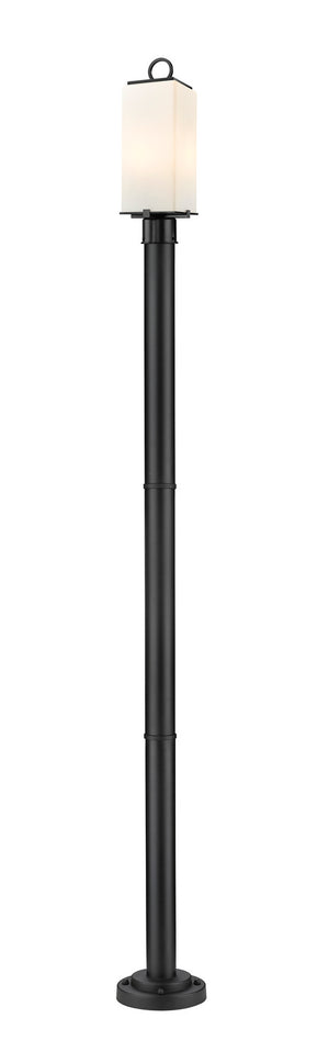 Z-Lite - 593PHMR-567P-BK - Two Light Outdoor Post Mounted Fixture - Sana - Black