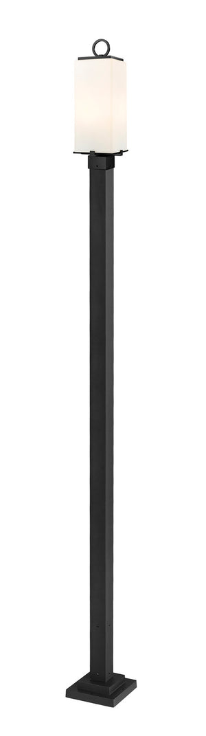 Z-Lite - 593PHMS-536P-BK - Two Light Outdoor Post Mounted Fixture - Sana - Black