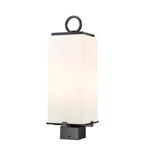 Z-Lite - 593PHMS-BK - Two Light Outdoor Post Mount Fixture - Sana - Black