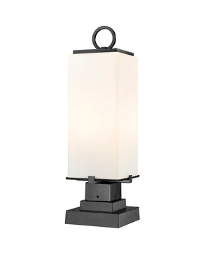 Z-Lite - 593PHMS-SQPM-BK - Two Light Outdoor Pier Mounted Fixture - Sana - Black
