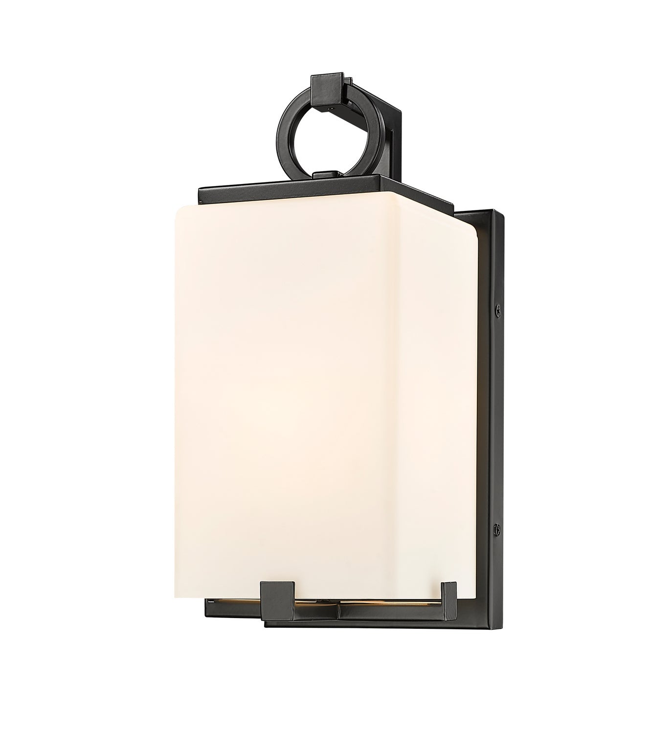 Z-Lite - 593S-BK - One Light Outdoor Wall Light - Sana - Black