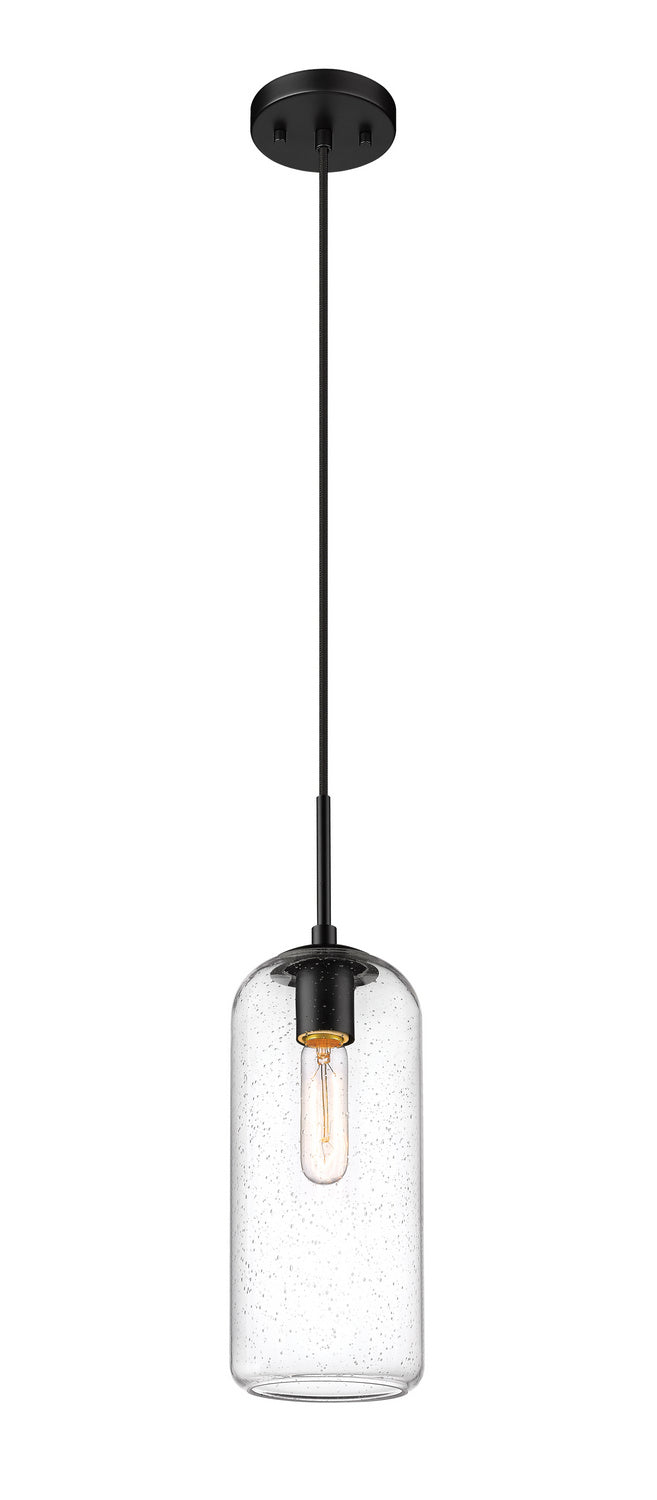 Z-Lite - 738P17-MB - One Light Pendant - Monty - Matte Black