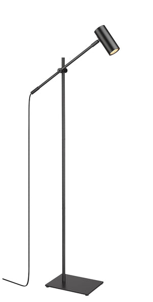 Z-Lite - 814FL-MB - One Light Floor Lamp - Calumet - Matte Black