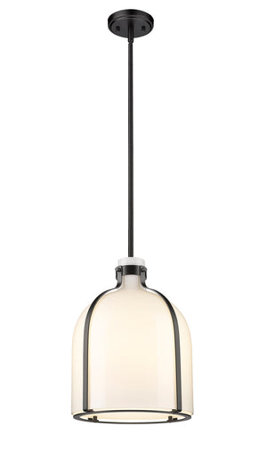 Z-Lite - 818-12MB - One Light Pendant - Pearson - Matte Black