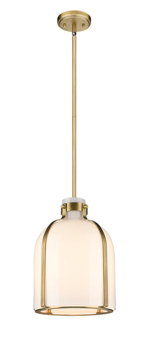 Z-Lite - 818-9RB - One Light Pendant - Pearson - Rubbed Brass