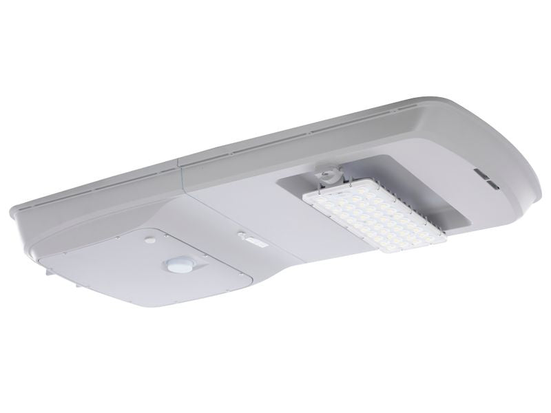 Westgate - SOLF-54W-50K - LED Solar Roadway/Flood Lights - Light Grey