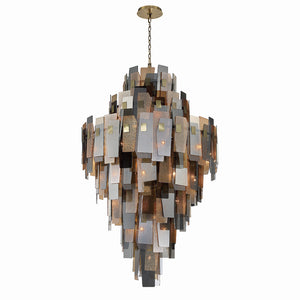 Eurofase - 43873-012 - COCOLINA-CHD-39LT-71IN-BR-MX - COCOLINA - Brass